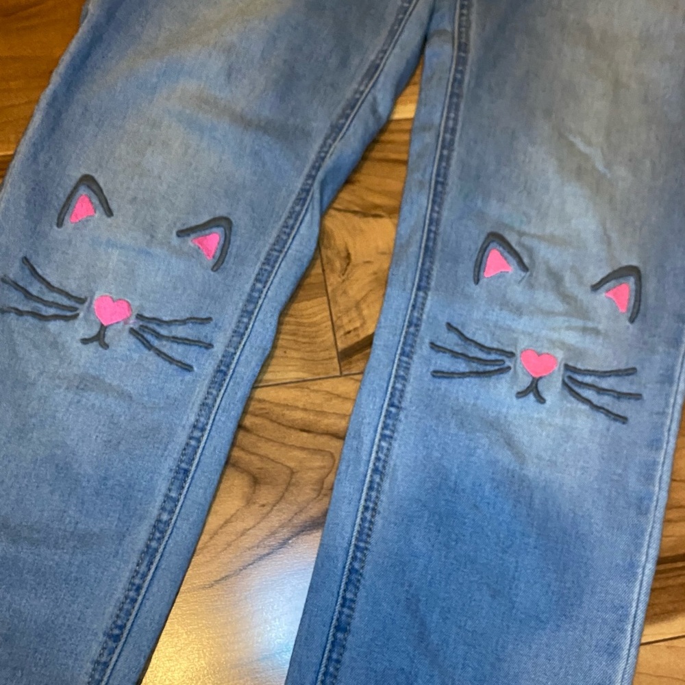 Justice Kitty Cat Jeans